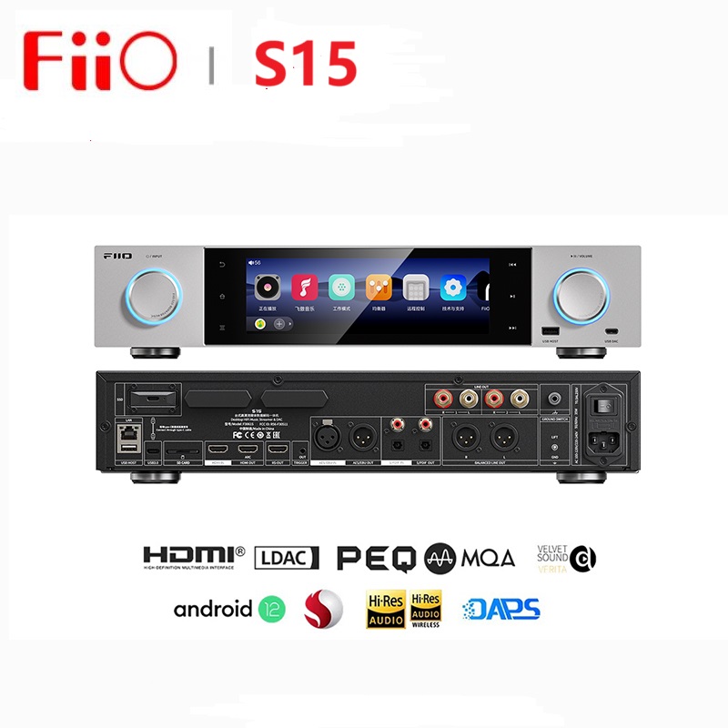 Audio Without Music - FiiO S15 Streamer de música de