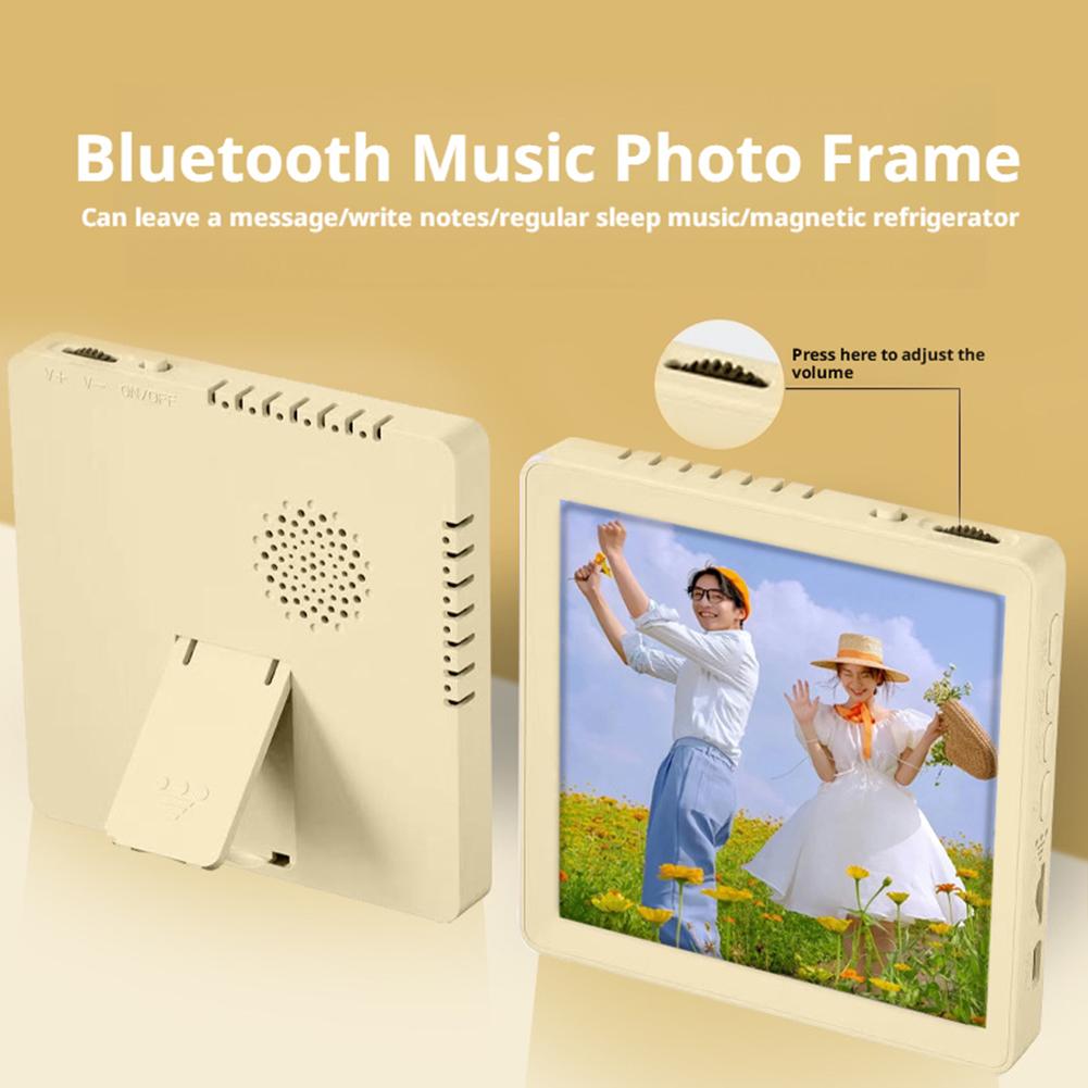 Audio Music Image - Imán de nevera musical con fotos,