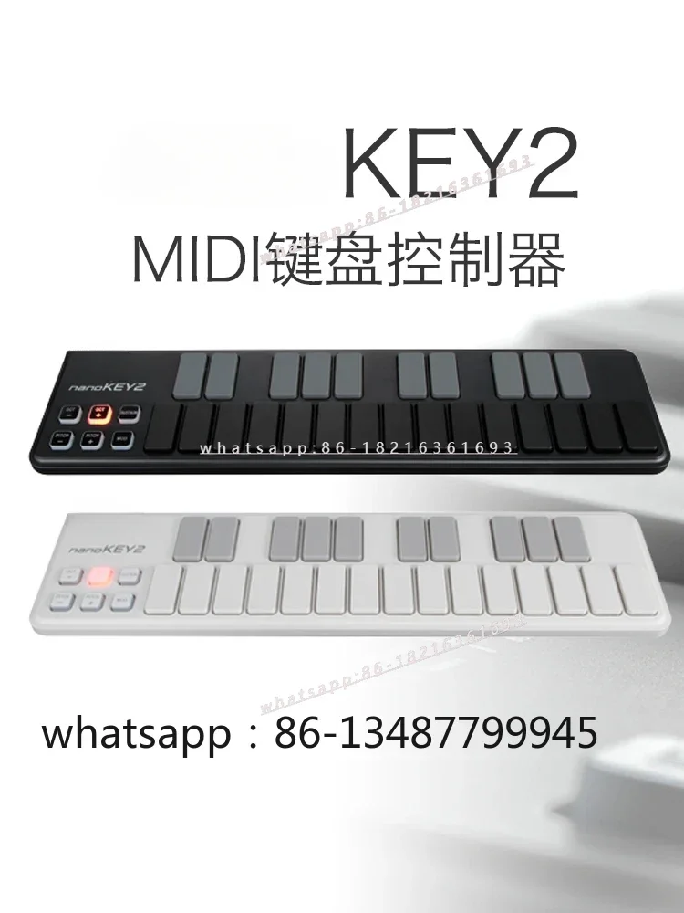 Midi Controller Pad - Controlador MIDI Portátil GOOD2026 Nano Kontrol2/Key2/Pad2,