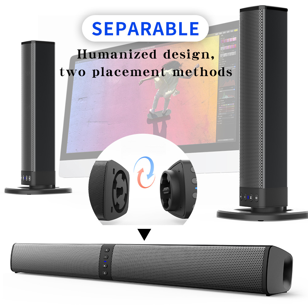 Barra de Sonido Desmontable, A - Audio Music Spotify reseña y precio