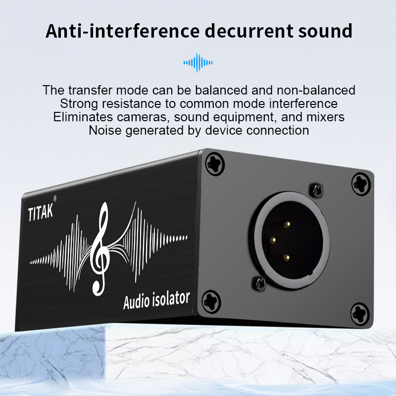 Aislador de audio XLR de 6,35  - Audio Music Dj reseña y precio