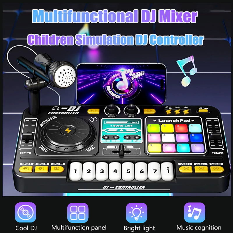 Mezclador de DJ multifuncional - Audio Music Dj reseña y precio
