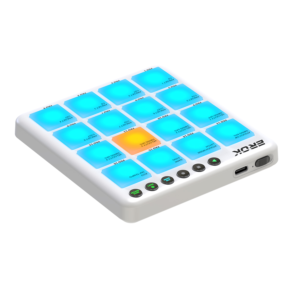 Controlador MIDI Inalámbrico E - Midi Controller Pad reseña y precio