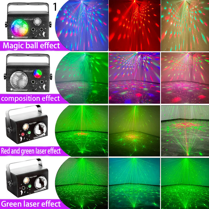 Luces de fiesta de 10W, Dj, es - Audio Music Dj reseña y precio