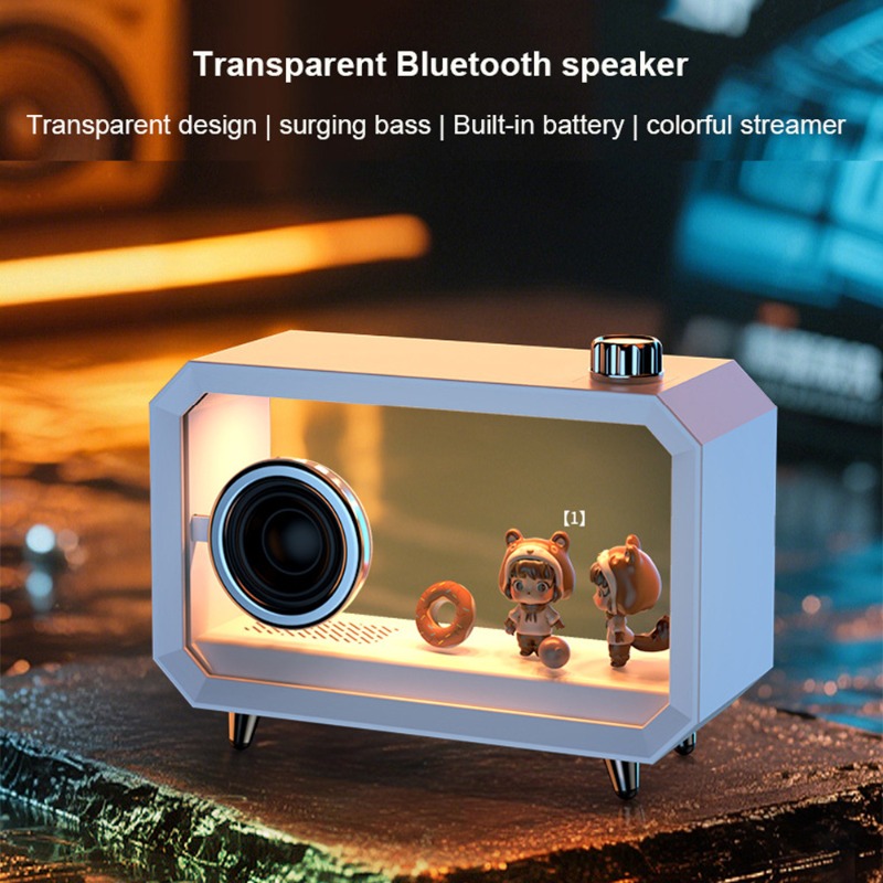 Altavoz Bluetooth transparente - Audio Music Spotify reseña y precio