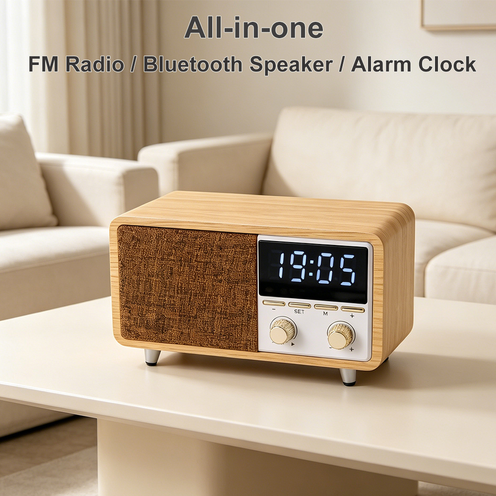 Radio FM Multifuncional RD-X9, - Audio Music Spotify reseña y precio