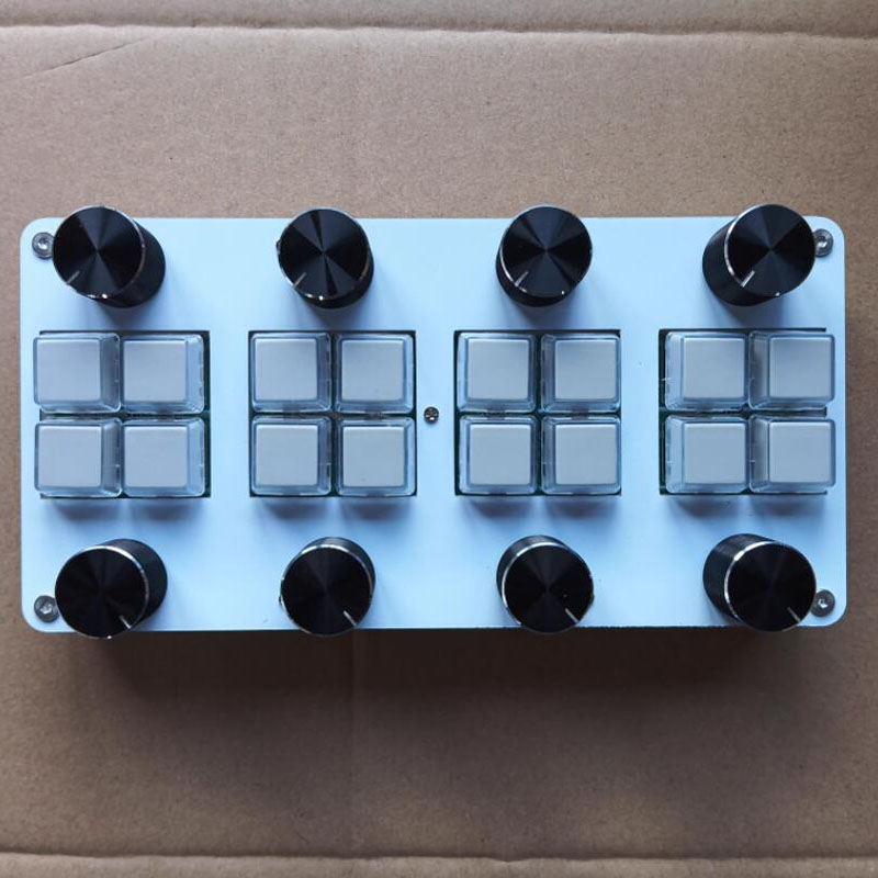 Con 8 interruptores y 8 perill - Midi Controller Pad reseña y precio